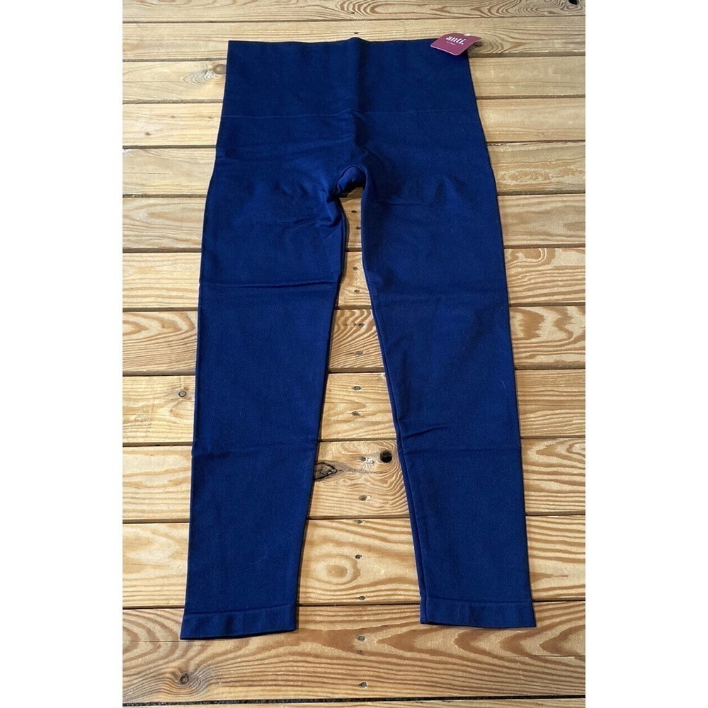 NWT Anti. Everyday Solutions Seamless Leggings Size XL Women’s Navy